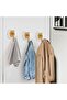 Self Adhesive Hooks,Wall Hooks Acrylic Robe Hooks,Coat Clothes Holder for/Bathroom/Kitchen/Be - 5