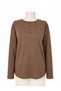 Women's Lycra Winter Knitwear for Middle Ages and Above Mink Mother Combed Cotton Blouse New Season Twisted Pattern