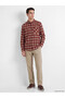 Quality Pieces from Çelebi Store Standard Fit Checked Embroidered Men's Shirt Jacket - 3