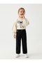 Girls' Set Winter Top Knitwear Bottom Jeans 2-Piece Set Stylish Set - 3