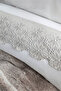 Double Nolan Gray Fur Bedspread Duvet Cover Set - 4