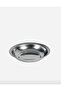 Stainless Chrome Dinner Plate 19 cm 6 Pieces