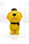Sound-Activated Dog Biting and Teeth Grinding Toy - Puppy and Small Breed Chew Figure (Yellow) (15 cm) - 2