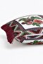Ethnic Kilim Border-Edged Figurine Patterned Authentic Fringed Throw Pillow Cover - 4