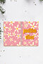 Patterned A5 Spiral Colorful Notebook 45 Sheets 90 Pages 300 Gr Cover Pytkdftr003 - 6