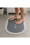 Çetiner Group ®   Magic Super Water Absorbent Non-Slip Oval Mat 40*60 cm - 2