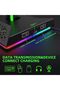 حامل وحدة تحكم الألعاب DMG RGB، حامل سماعات الرأس مع منفذي شحن USB ومنفذ Type-C واحد، حامل وحدة التحكم - 4