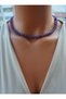 Purple Jade Necklace - Multi-Colored