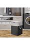 35 L Non Woven Rectangular Foldable Large Laundry Bag/Basket With Lid & Handles, Freest - 3