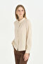 Stylish Shirt with Robal Design - Beige - 4