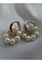 Pearl Earrings - Silver Color - - 2