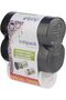 Heavy Duty Garbage Bag Black 30 Gallon 65x95cm 2 Rolls + White Dustbin Liner Garbage Bag 5 G - 4