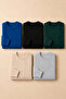 5-Pack Men's Basic Crew Neck Ribbed Winter Knit Sweater