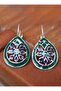 Authentic Earrings - Green - - 3
