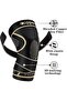 Copper Knee Braces, Non-Slip Compression Copper Knee Sleeve with Strap for Knee Support, Arthritis, - 2