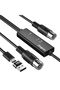 كابل USB C MIDI مع محول من النوع C إلى USB (6 أقدام)