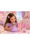 Kids Princess Fashion Doll Dress-Up Playset with Magic Wand, Butterfly Hair Accessories, Bunny Purse, Jewellery & Beauty Accessories, Pretend Fashion Styling Role Play Toy Set for Girls - 2