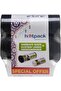 Heavy Duty Garbage Bag Black 30 Gallon 65x95cm 2 Rolls + White Dustbin Liner Garbage Bag 5 G
