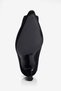 Women's Suede Heeled Shoes Stiletto Pointed Toe Buckle Detailed Nina Black - 6