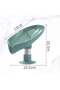 Leaf Shape Soap Drain Box Soap Holder Box Bathroom Shower Soap Holder Sponge Storage Plate Tray Bathroom Supplies Bathroom Gadget - 2