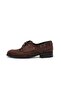 Brown Eyelet Detailed Lace-Up Women's Loafer - 2