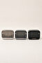 Rectangular Transparent Adhesive Wall Soap Dish with Cover, Self-Drying