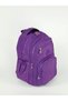 Unisex Waterproof Multi-Compartment Crinkle Fabric School Bag Laptop Bag - 6