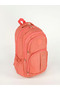 Unisex Waterproof Multi-Compartment Crinkle Fabric School Bag Laptop Bag - 8