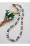 Mayorka Pearl t Lock Necklace - Multicolor - - 4