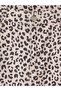 Peak New Season Pink Leopard Patterned Girls' Gabardine Trousers - 2