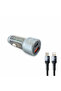 30 Watt PD Car Charger With USB-C to Lightning Cable