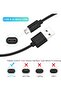 كابل شحن USB-A إلى Micro USB، مزود بتقنية مزامنة البيانات بسرعة 480 ميجابت في الثانية، سلك شحن سريع USB 2.0 بطول 3.3 قدم، متوافق مع - 2