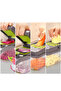 4 Pcs Kitchen Kitchen Hand Held Manual Garlic Chopper Onion Crusher Machine Fruit Vegetable Machines De Samousa Plastique Tool - 2