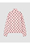 Nevavm High Collar Polka Dot Girl's Jacket - 2
