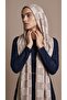 Lvd Printed Naia Jacquard Shawl (60% Naia 40% Cotton) - 3