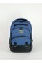 Unisex Waterproof Multi-Compartment Crinkle Fabric School Bag Laptop Bag - 8