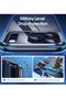 Apple iPhone 18 Pro Max 5G 2026 TPU Soft Corner Hard PC with Free Iron Plate Case Cover Screen Protector Transparent - 5
