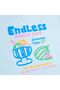 Kids' Endless Lazy Days Blue Graphic Tee - 4
