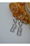 Baget Stone Jeweler Craftsmanship Earrings - Silver Color - - 3