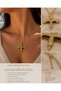 Phoenix Phoenix Black Stone Gold Necklace - 2