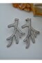 Zircon Stone Jeweler's Work Earrings - Silver Color - - 3