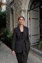 Anthracite Belted Blazer Jacket