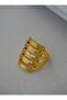 Rib ring- gold color - - 2