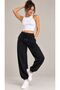 3-Pack Women's Baggy Elastic Waistband Oversized Sweatpants – Loose and Comfortable Fit - 5