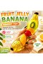 Fruit Jelly Banana Squishy Fidget Toy for Stress Relief | Transparent Fruit-Filled - 2