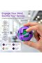 2-in-1 Push-to-Spin Stress Relief Fidget Ball - 4