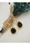 Drop Earrings - Gold Color - - 2