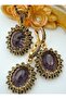 Authentic Cage Jewelry Set - Purple - - 5