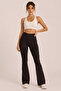 Women's High Waist Spanish Flare Leggings Bootcut - 5