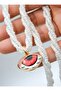 Eye Pearl Necklace - White - - 4